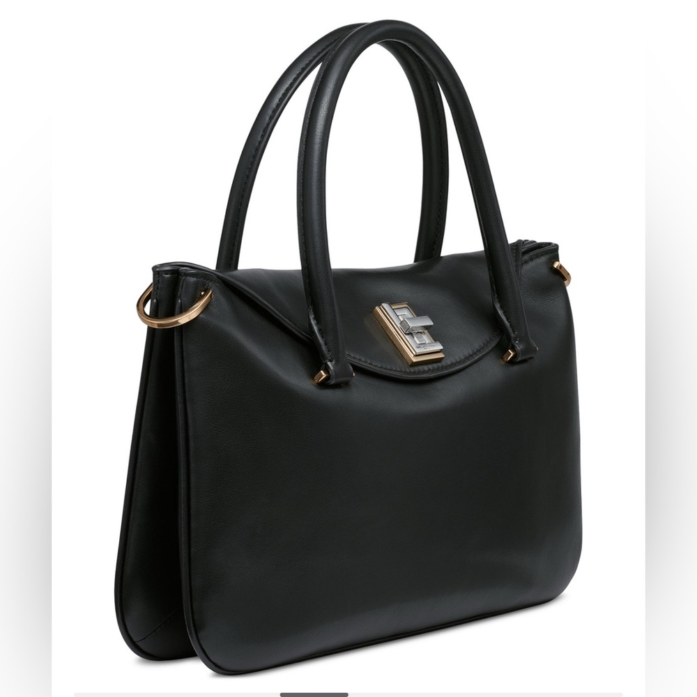 Karl Lagerfeld Nadine Leather Satchel - Picture 4 of 5